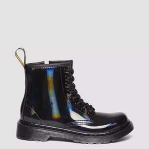 Dr Martins Black Iridescent boots